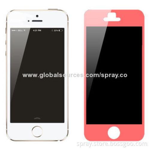 Tempered Glass Screen protector for iPhone, 8H Hardness, Various Colors Can be Printed